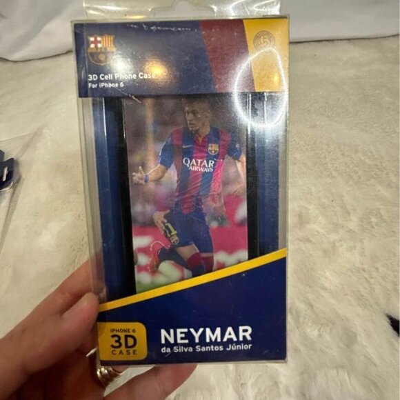 2 x iPhone 6 cases. Barcelona/Neymar. 3d. New in box. - Picture 5 of 10